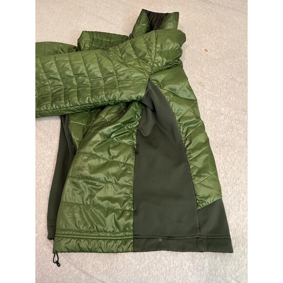 Mountain Hardwear Outdoor primaloft puffy Quilted Jacket coat Green Mens XL - Picture 3 of 10